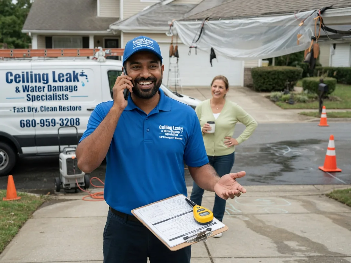 Ceiling Leak Cleanup Golden Valley, ND FAQs